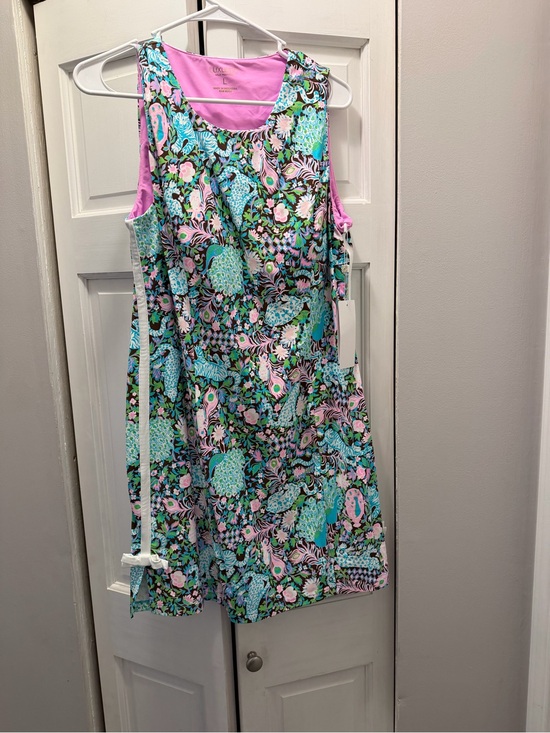 Lilly Pulitzer Dresses & Skirts - NWT LILLY PULITZER MELA ACTIVE DRESS SIZE L UPF 50+ MULTI CROSSGRAIN ROYAL ZOO